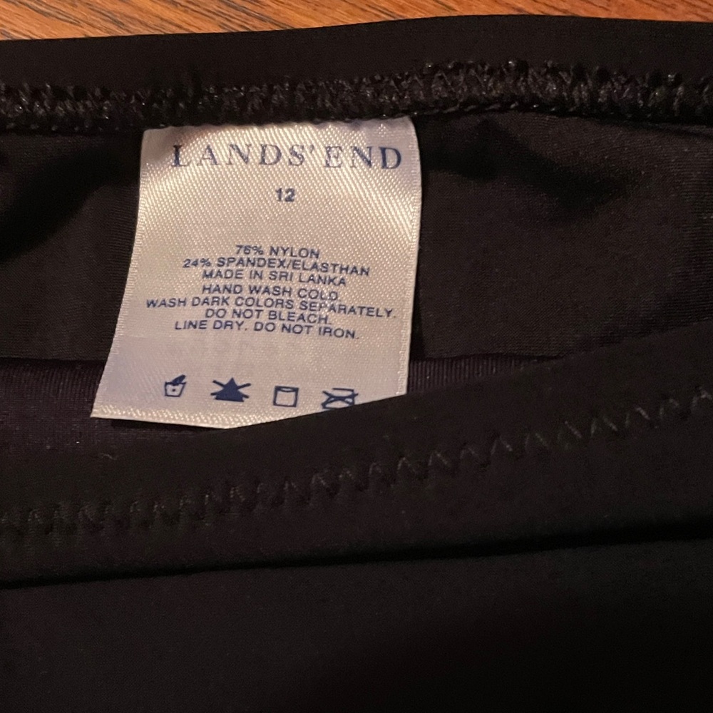 🌸Lands' End Women's Black Bikini Bottom🌸 - Picture 3 of 7